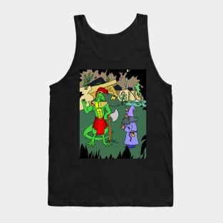 Never Argue with Lizard People Tank Top